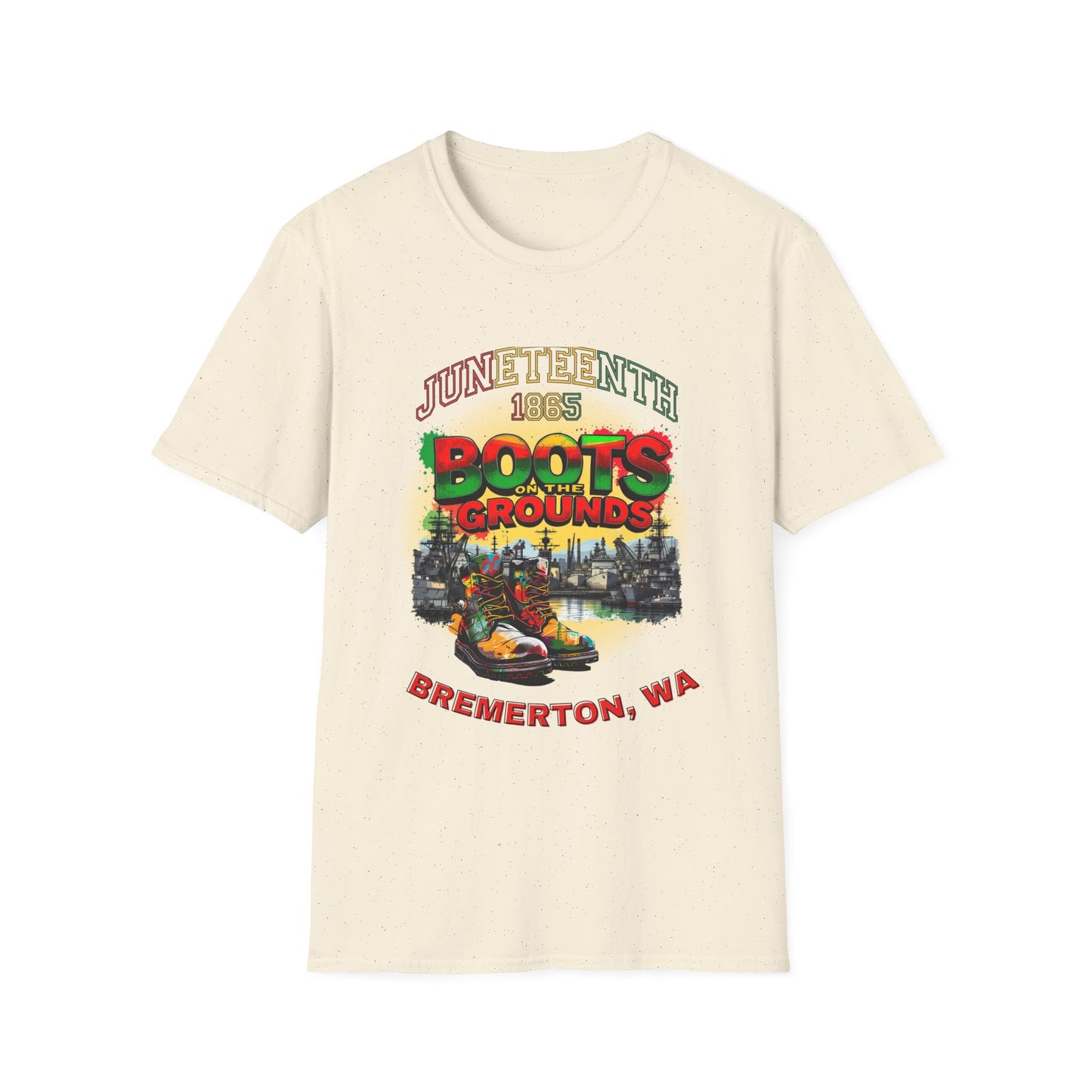 Juneteenth Boots on the Grounds Unisex T-Shirt