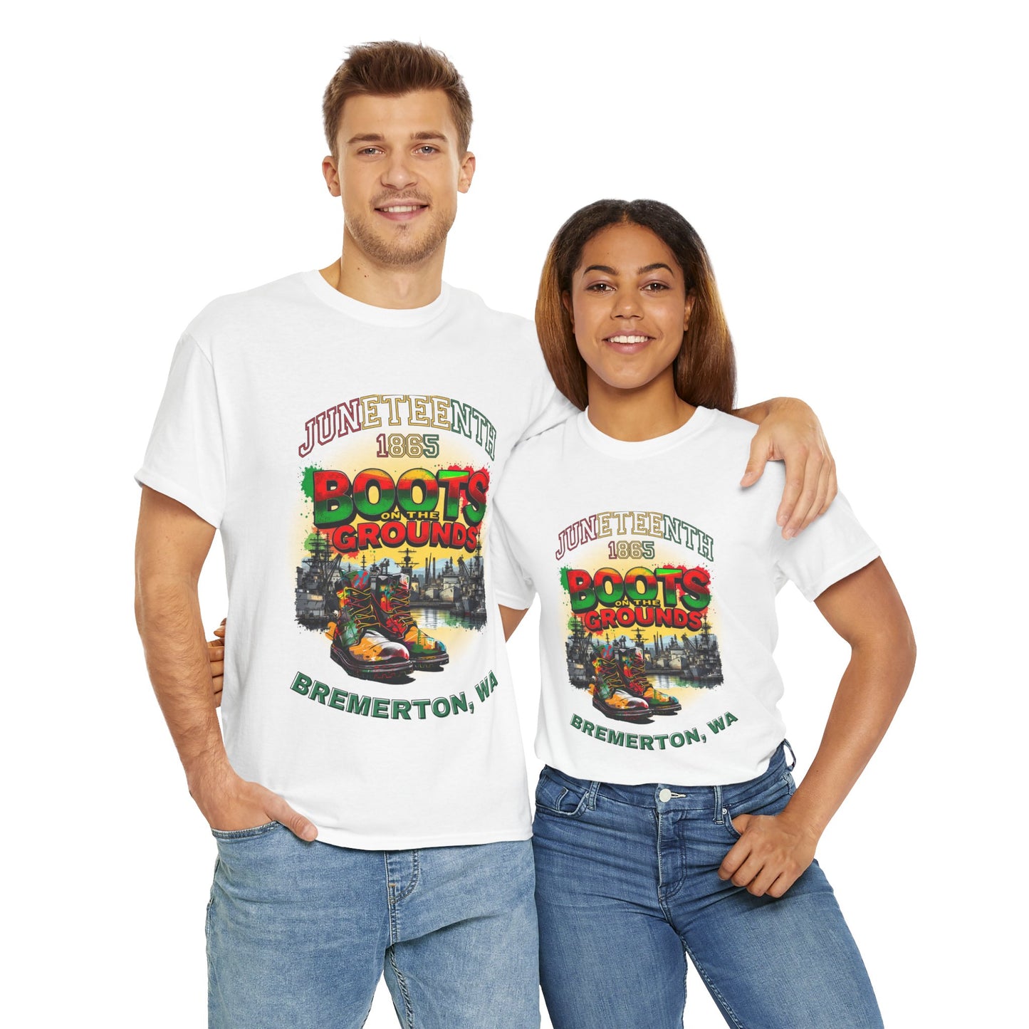 Juneteenth Celebration Unisex Heavy Cotton Tee