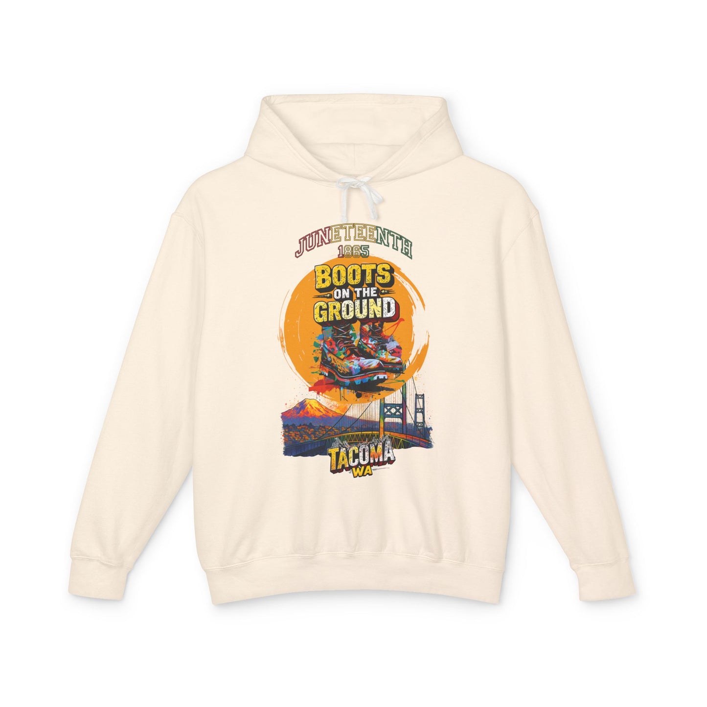 Juneteenth Celebratory Unisex Hooded Sweatshirt - Boots on the Ground