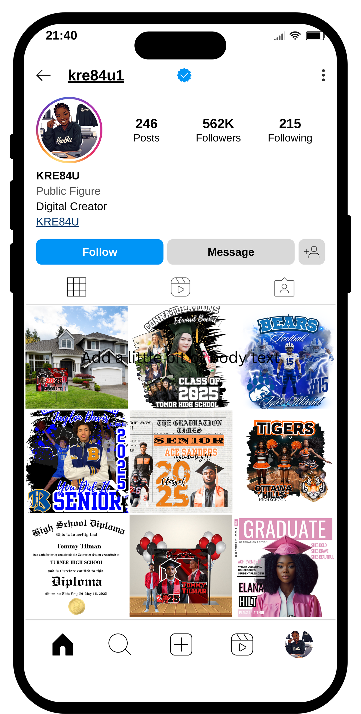 7 Editable  Instagram Mockup Templates